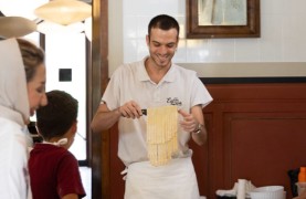 3 in 1 Cooking Class near Navona: Fettuccine, Ravioli & Tiramisu